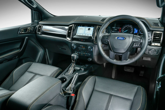 Interior Ford Ranger Wildtrak [ZA-spec] '2019–pr.