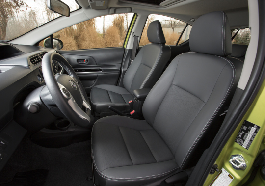 Interior 2018 16 Toyota Prius C North America - Prius C 2018 Seat Covers